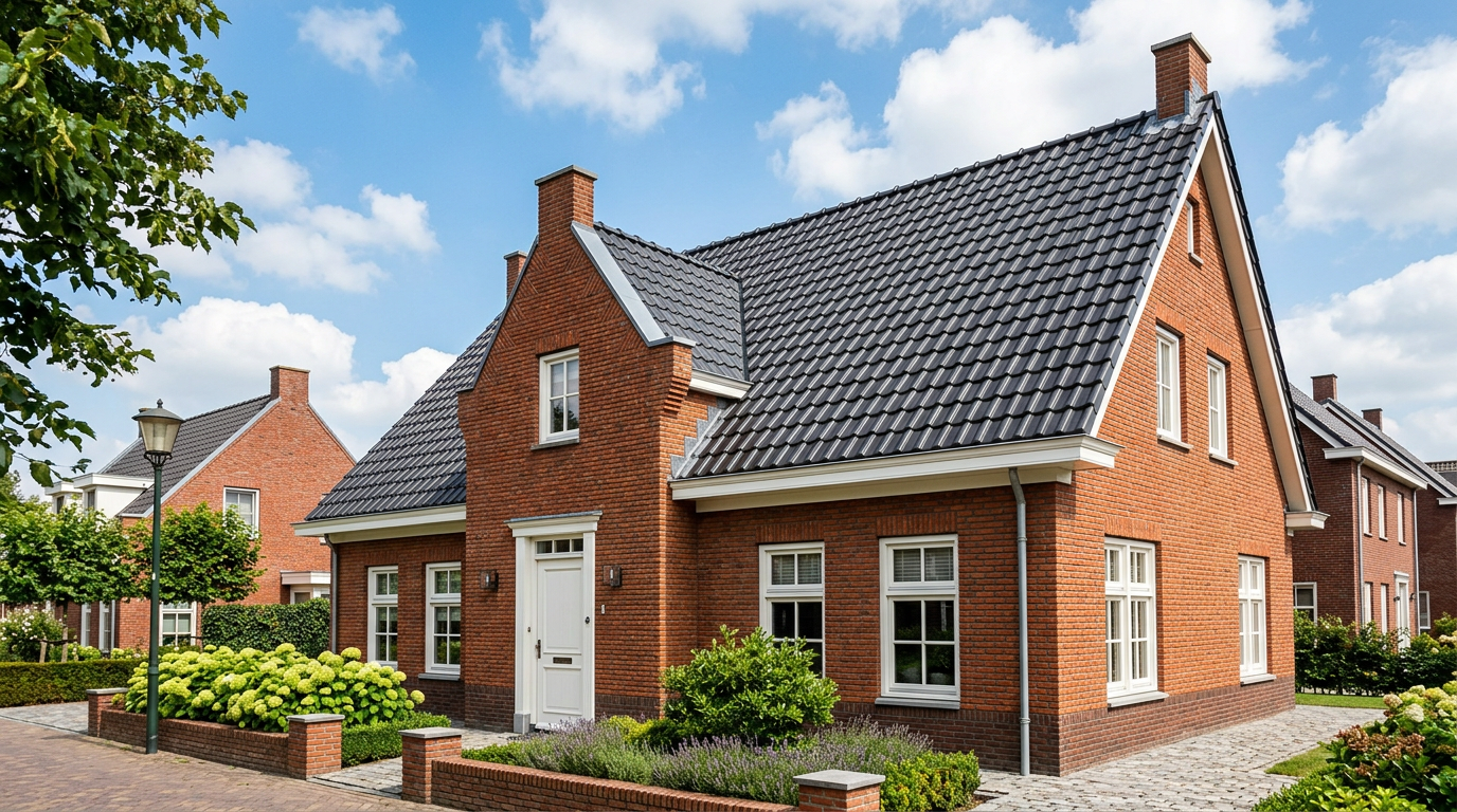 After - clean roof restoration